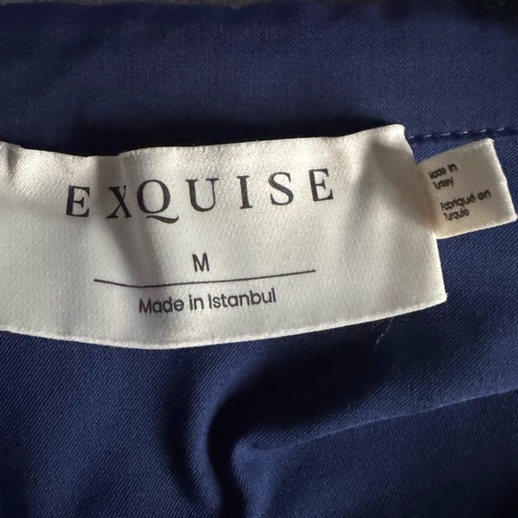 Navy Blue Dress by Exquise - Picture 5 of 6